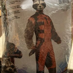 Rubie's Orange and Black Raccoon Costume